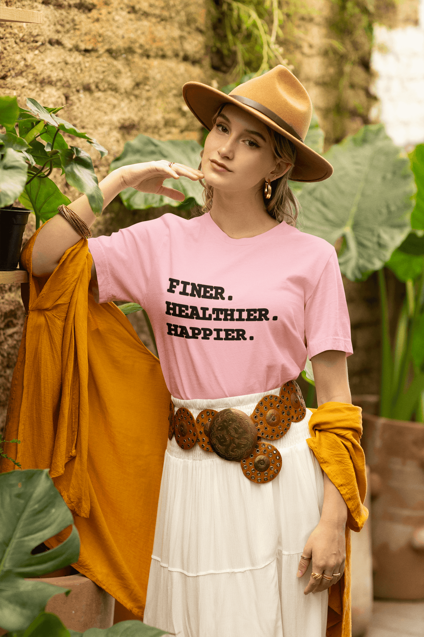Finer, Healthier & Happier Tee