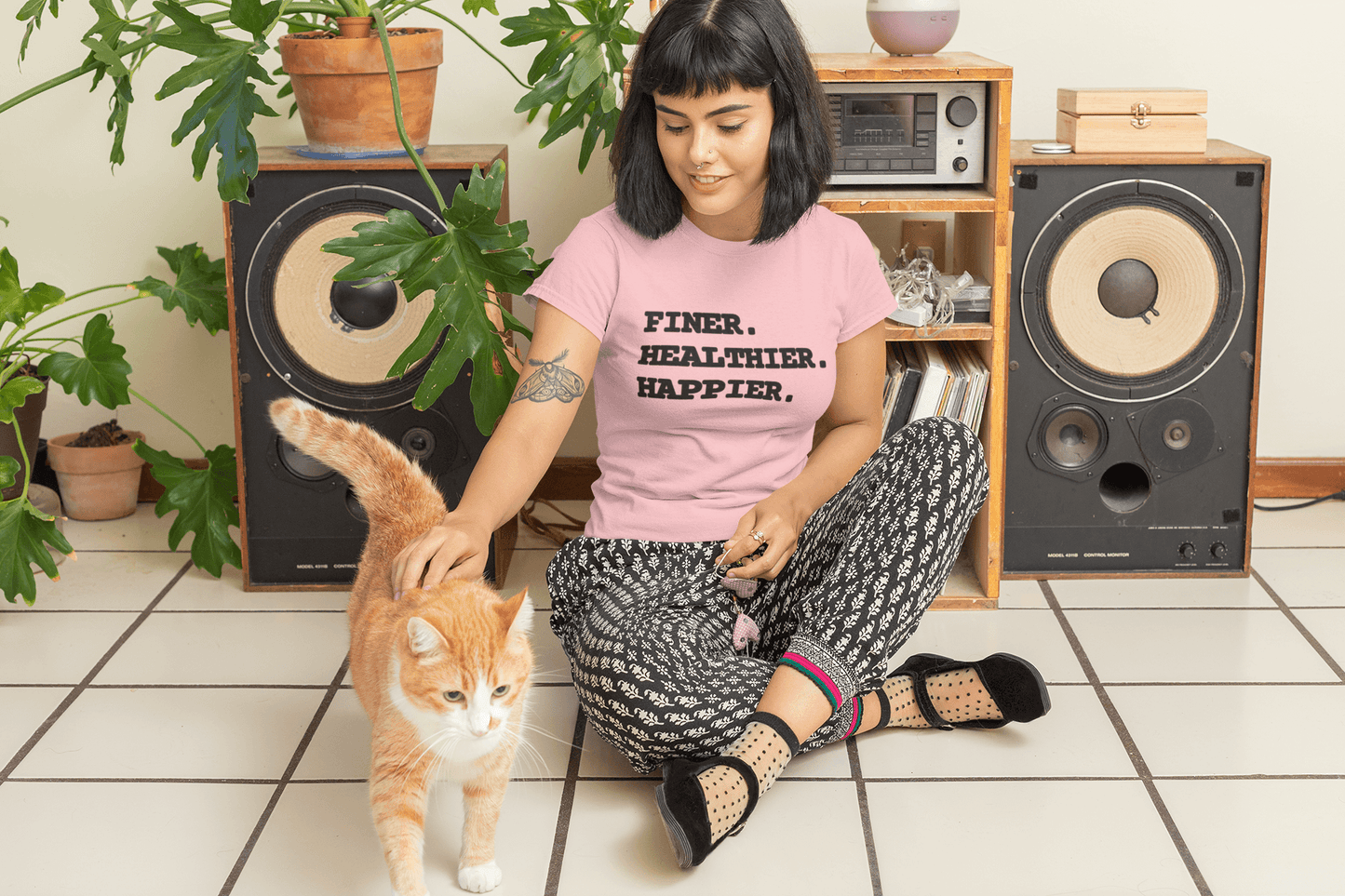 Finer, Healthier & Happier Tee