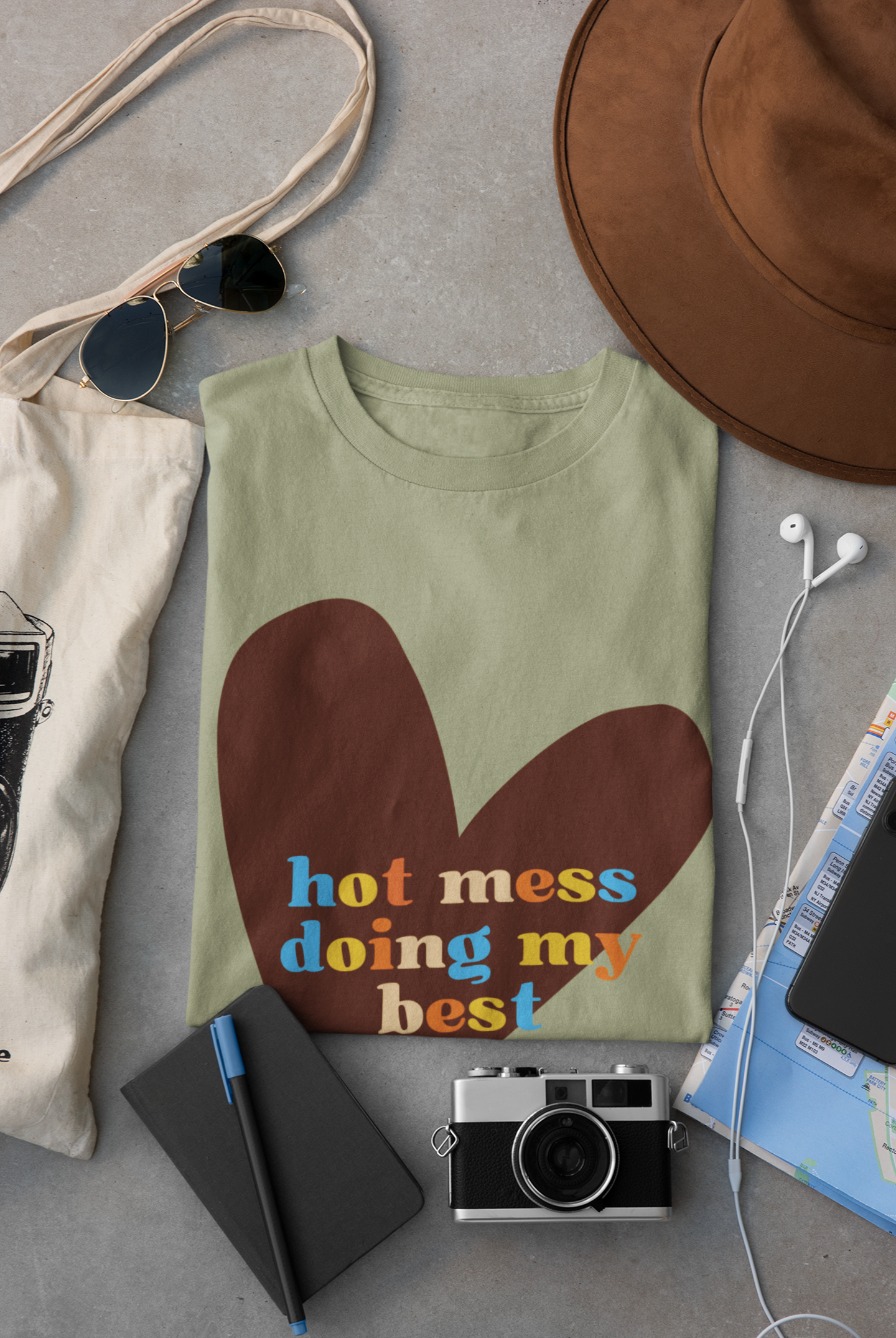 π Hot Mess Organic Tee