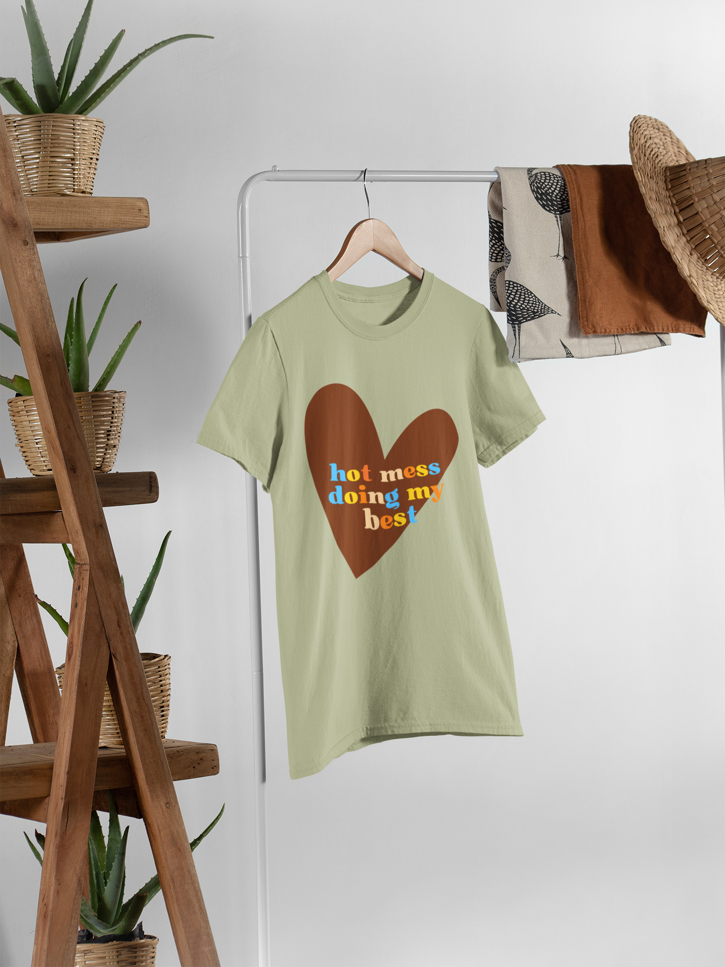 π Hot Mess Organic Tee