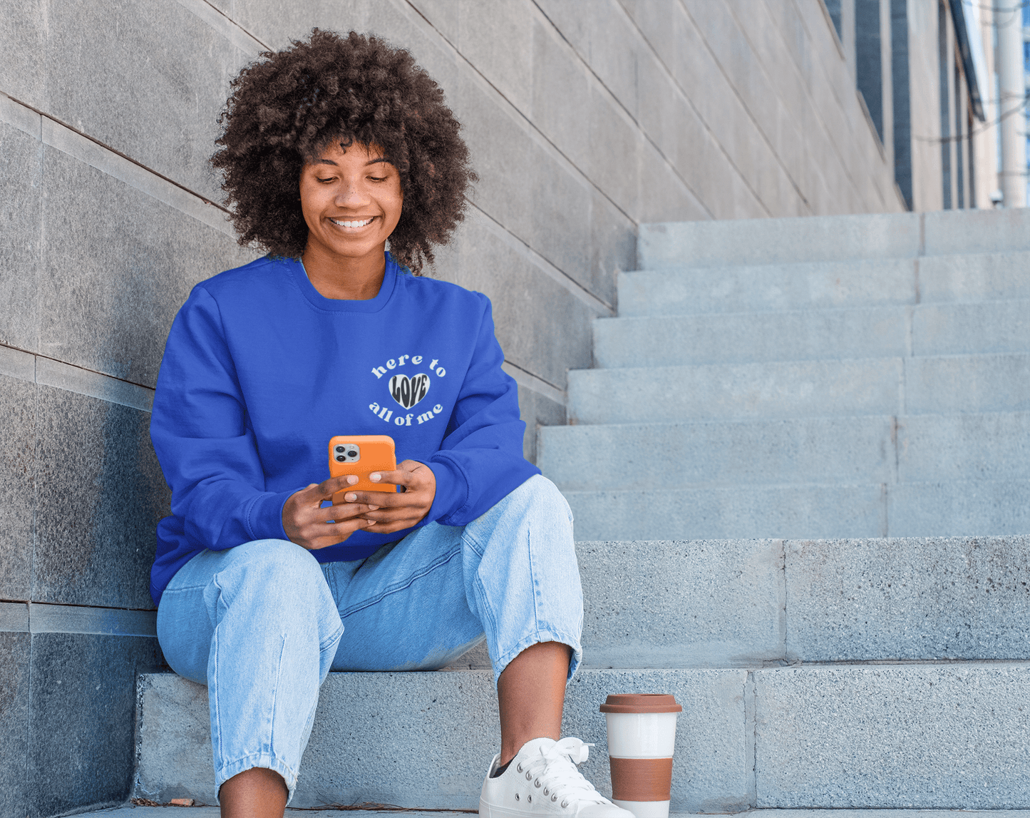 Here To Love Crewneck Sweatshirt