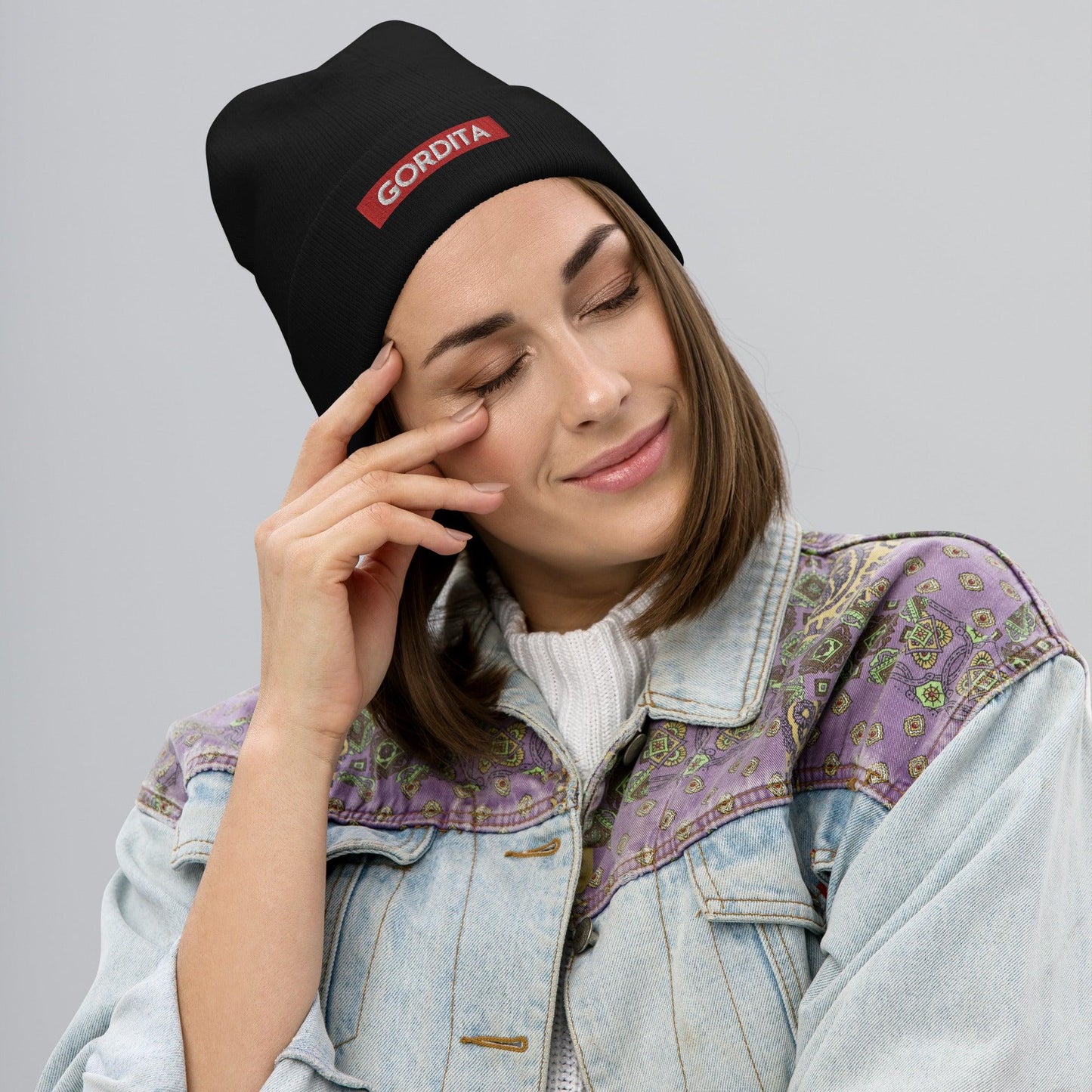 Gordita Embroidered Beanie