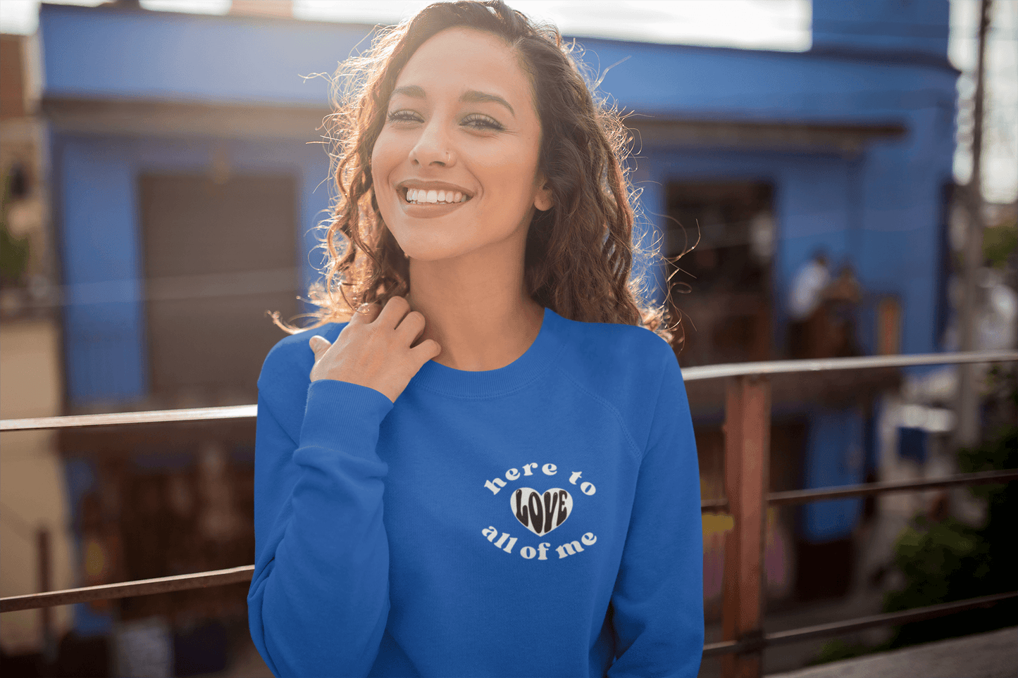 Here To Love Crewneck Sweatshirt