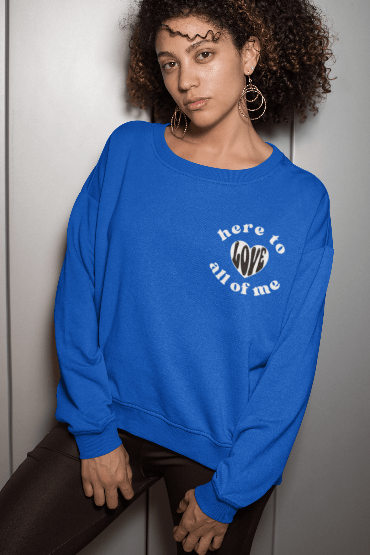 Here To Love Crewneck Sweatshirt