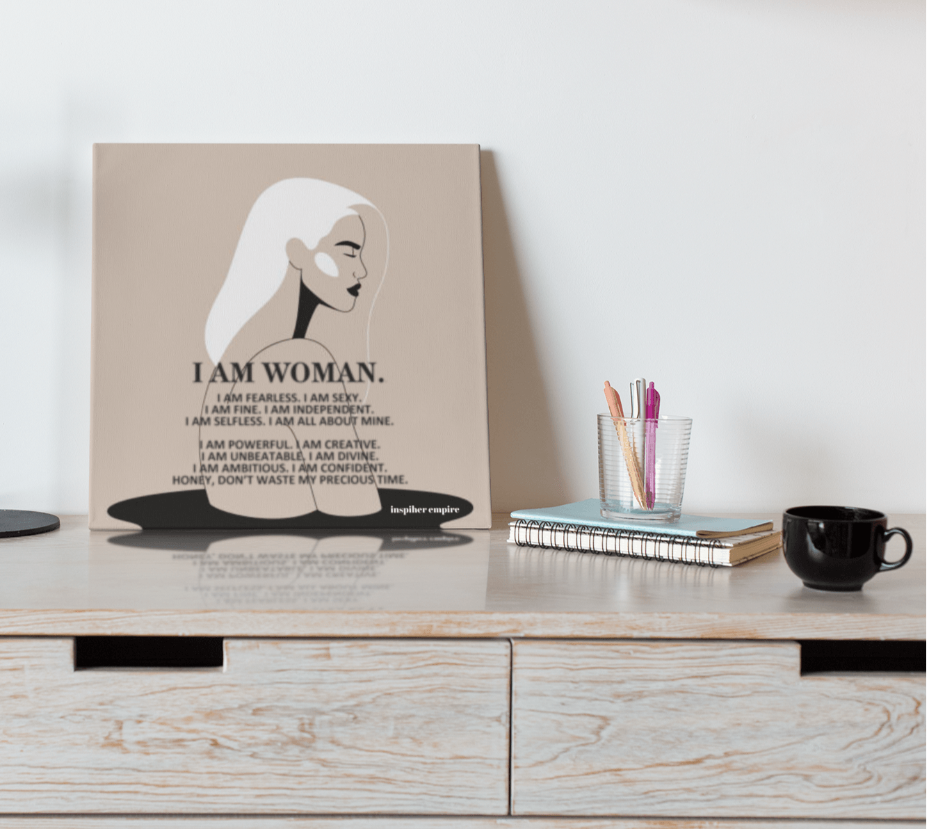 I Am Woman Canvas