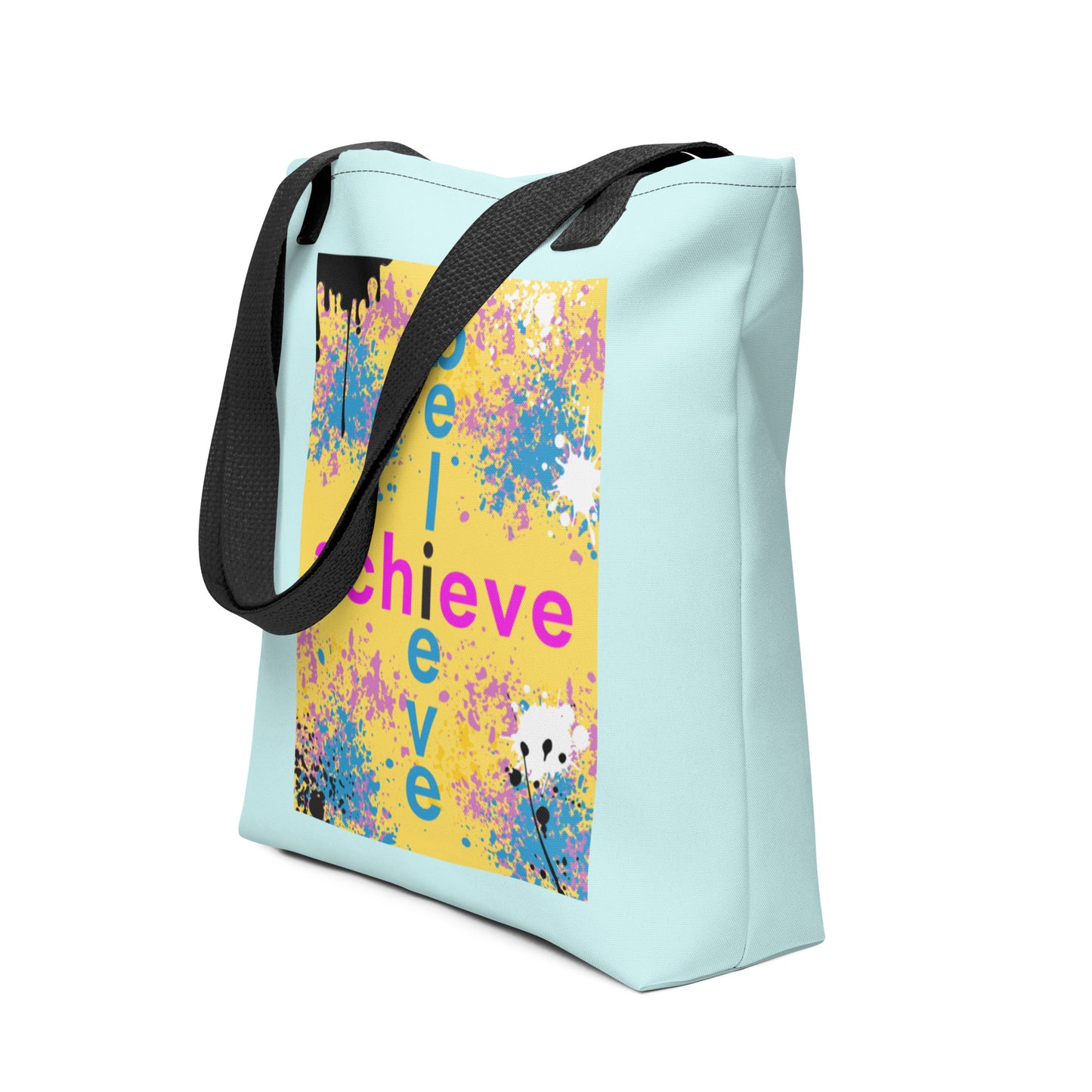 I Believe Large Tote Bag