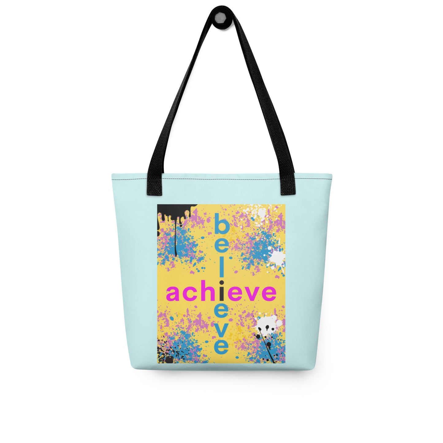 I Believe Large Tote Bag