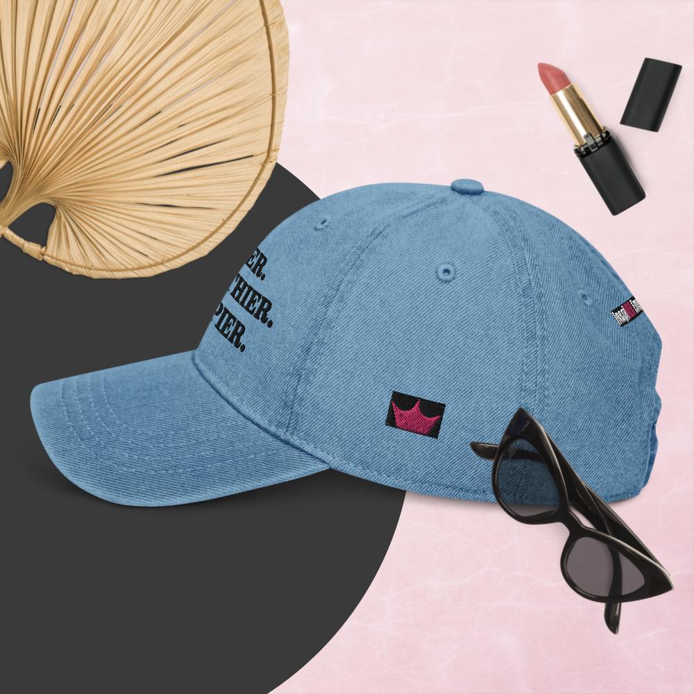 Finer, Healthier, & Happier Denim Hat