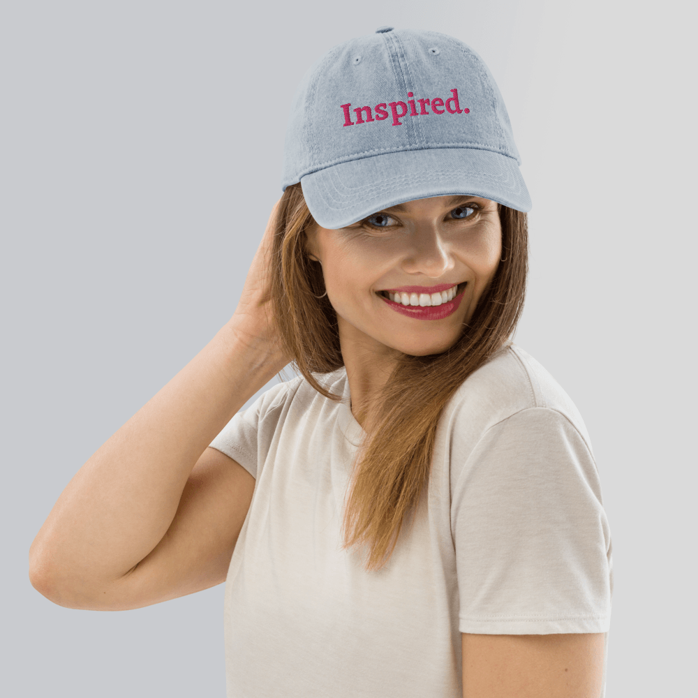 Inspired AF in Denim Hat