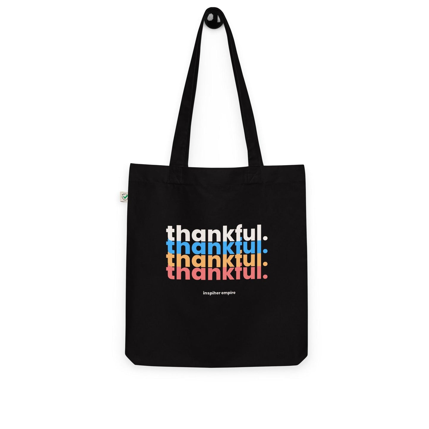 🌎 Thankful Organic Tote Bag