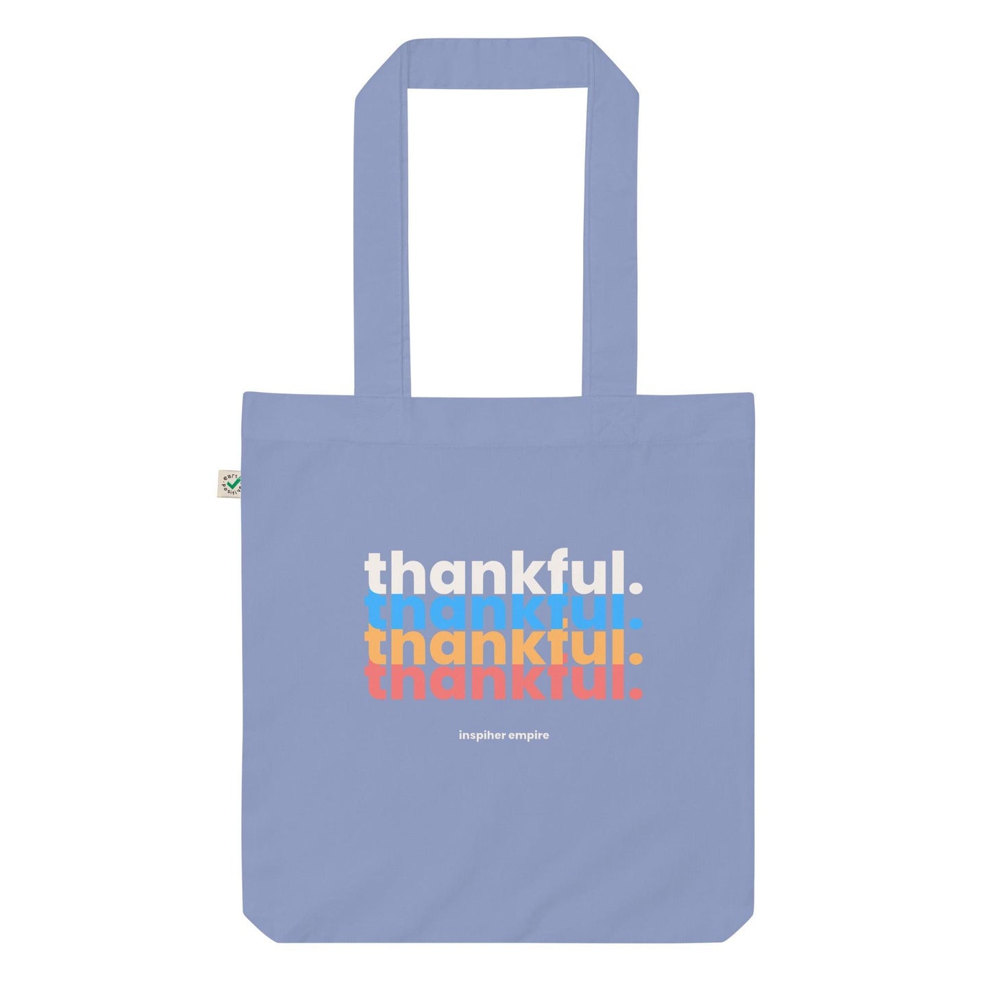 🌎 Thankful Organic Tote Bag