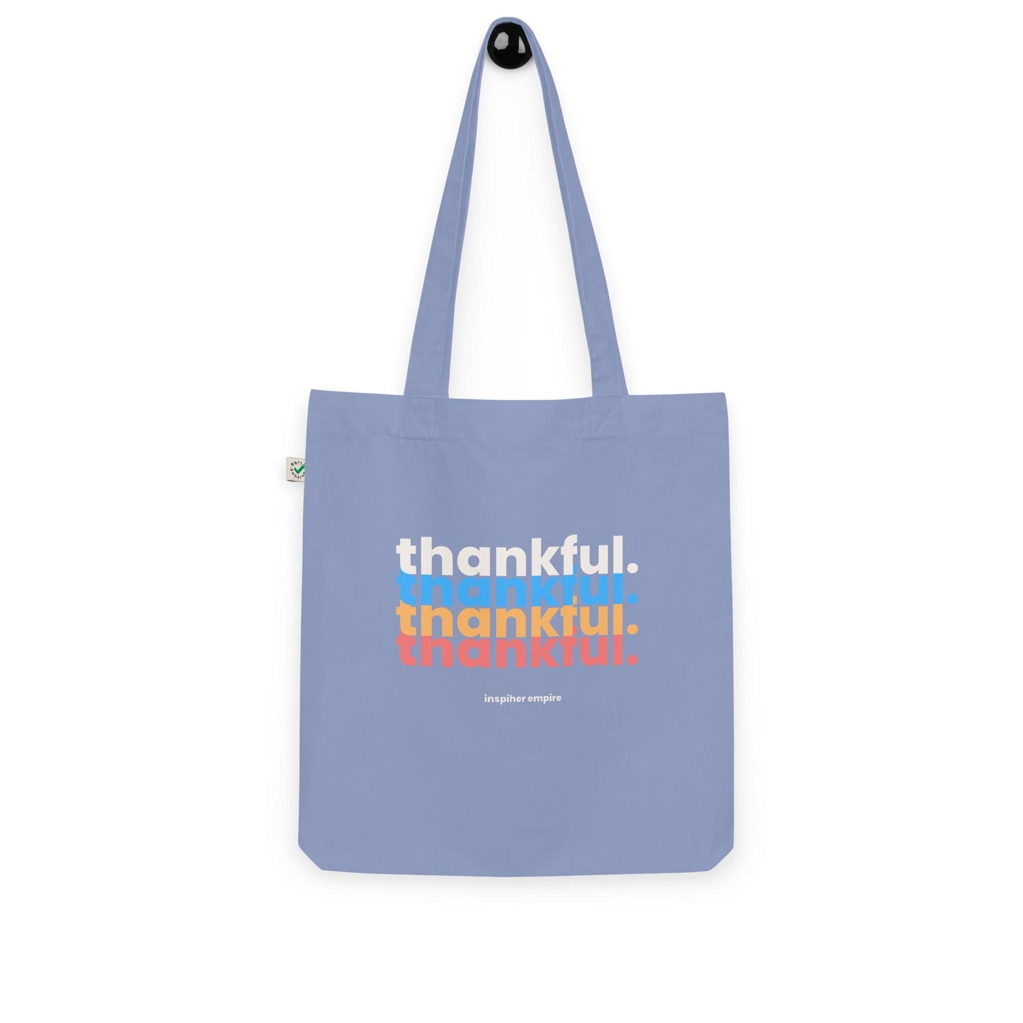 🌎 Thankful Organic Tote Bag