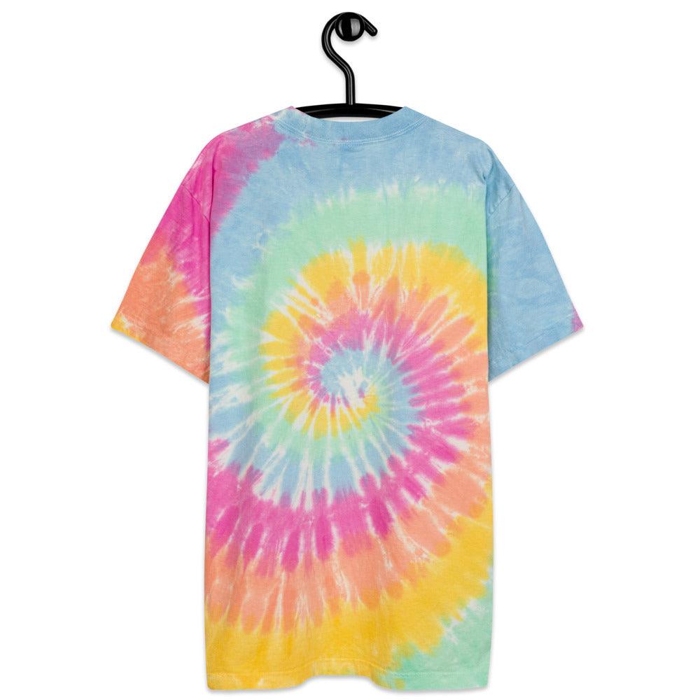 Give Love Oversized Tie Dye Shirt💜