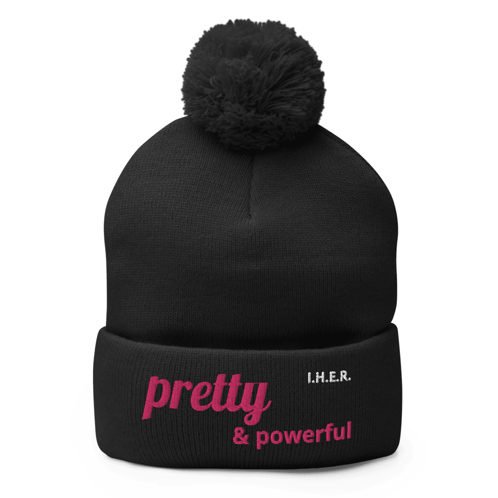 Pretty & Powerful Pom-Pom Beanie
