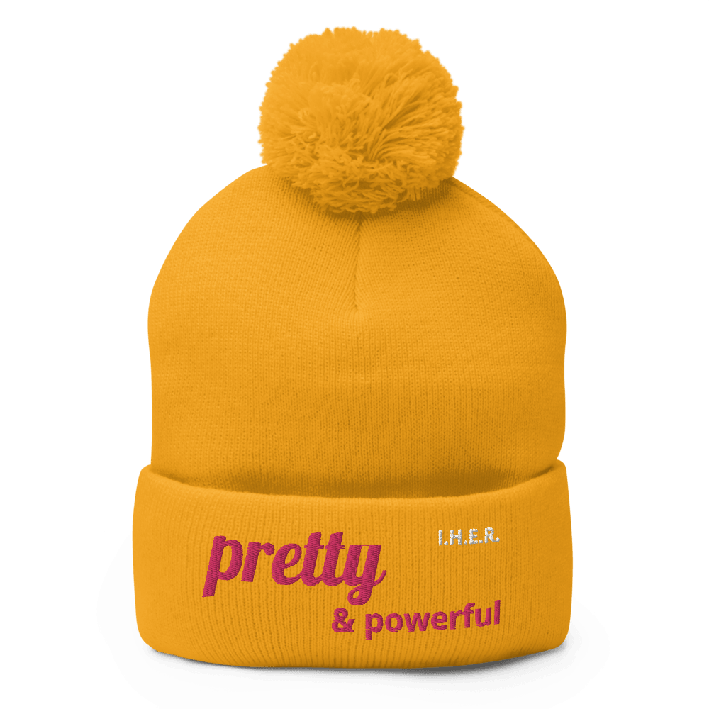 Pretty & Powerful Pom-Pom Beanie