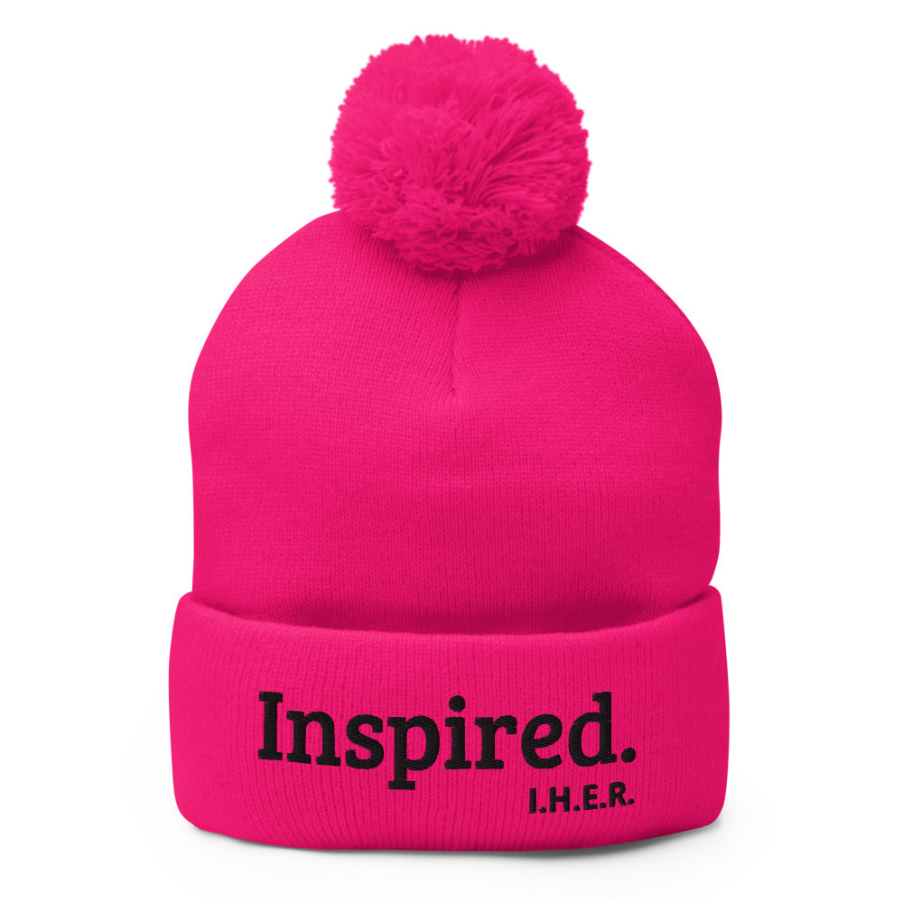 Inspired AF Pom Pom Beanie