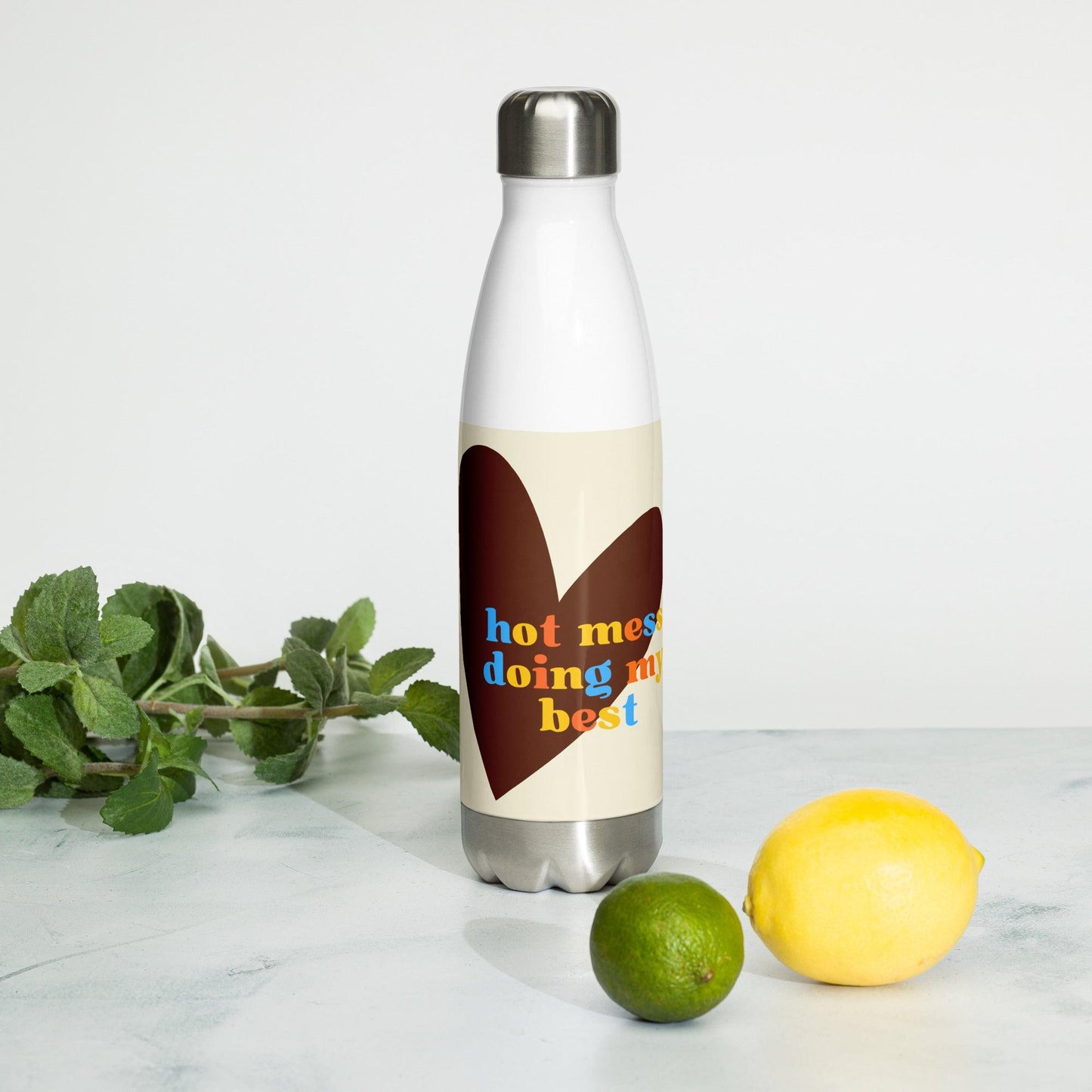 Hot Mess Stainless Steel Water Bottle