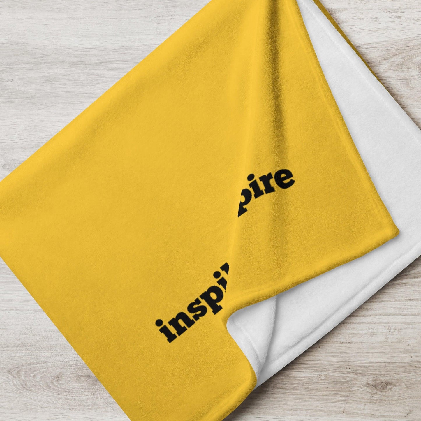 Inspirationalist Throw Blanket 🟨