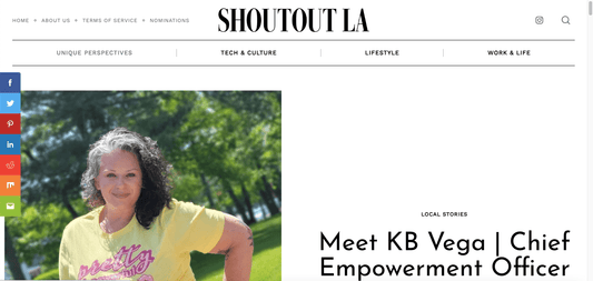 Shoutout LA Magazine Feature