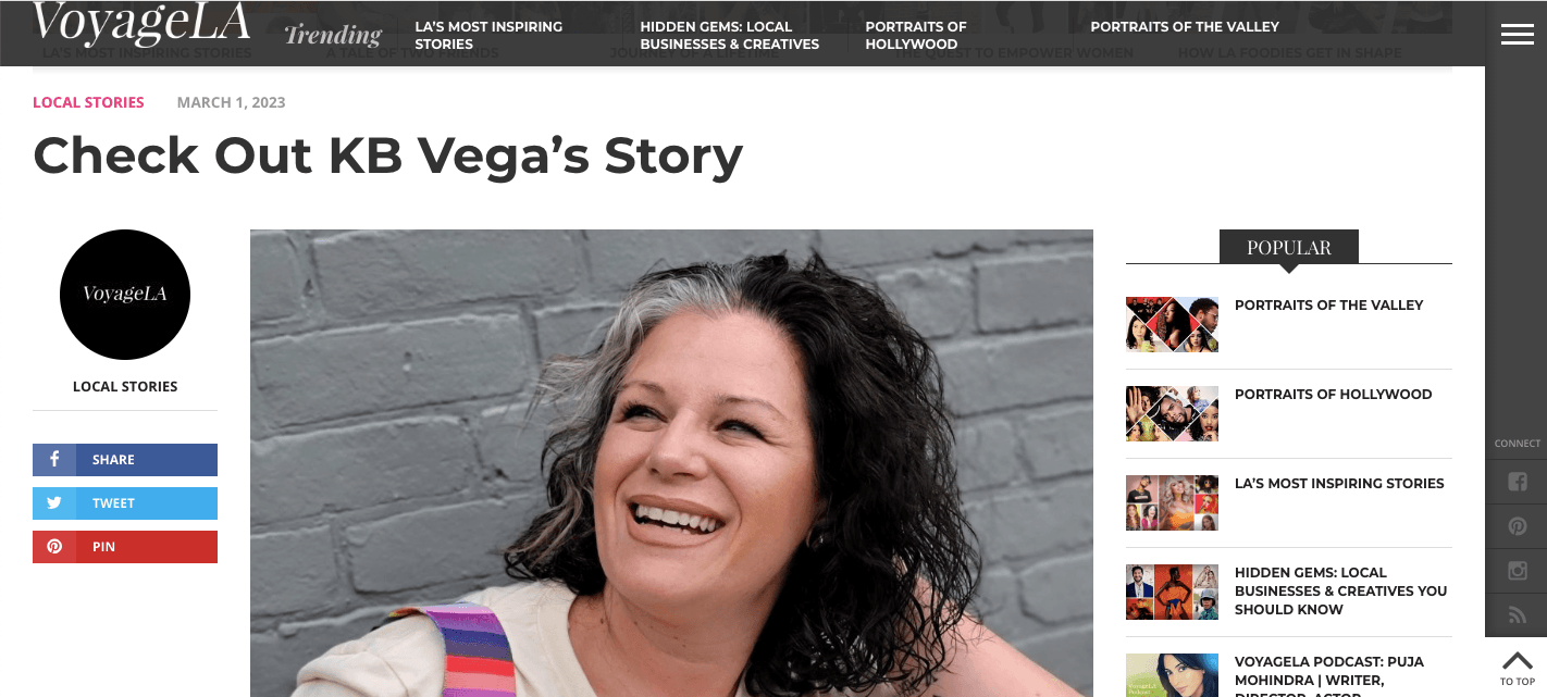 Bold Journey Magazine Feature – inspiherempire