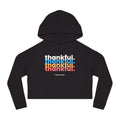 Thankful Crop Top Hoodie