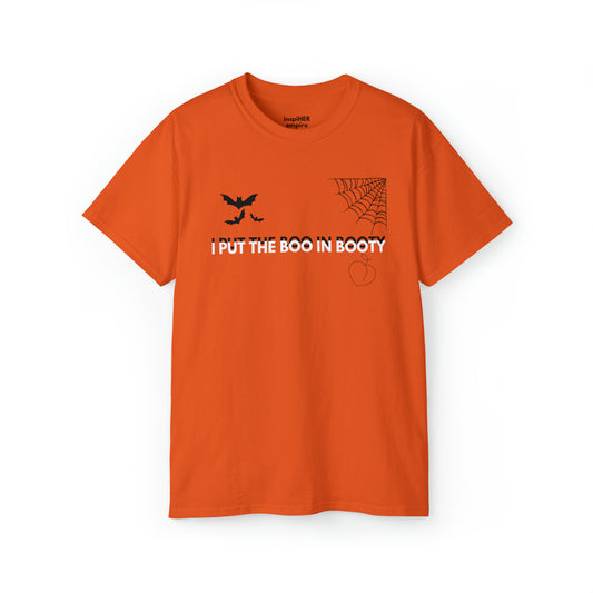 I put the BOO in Booty Tee👻🍑