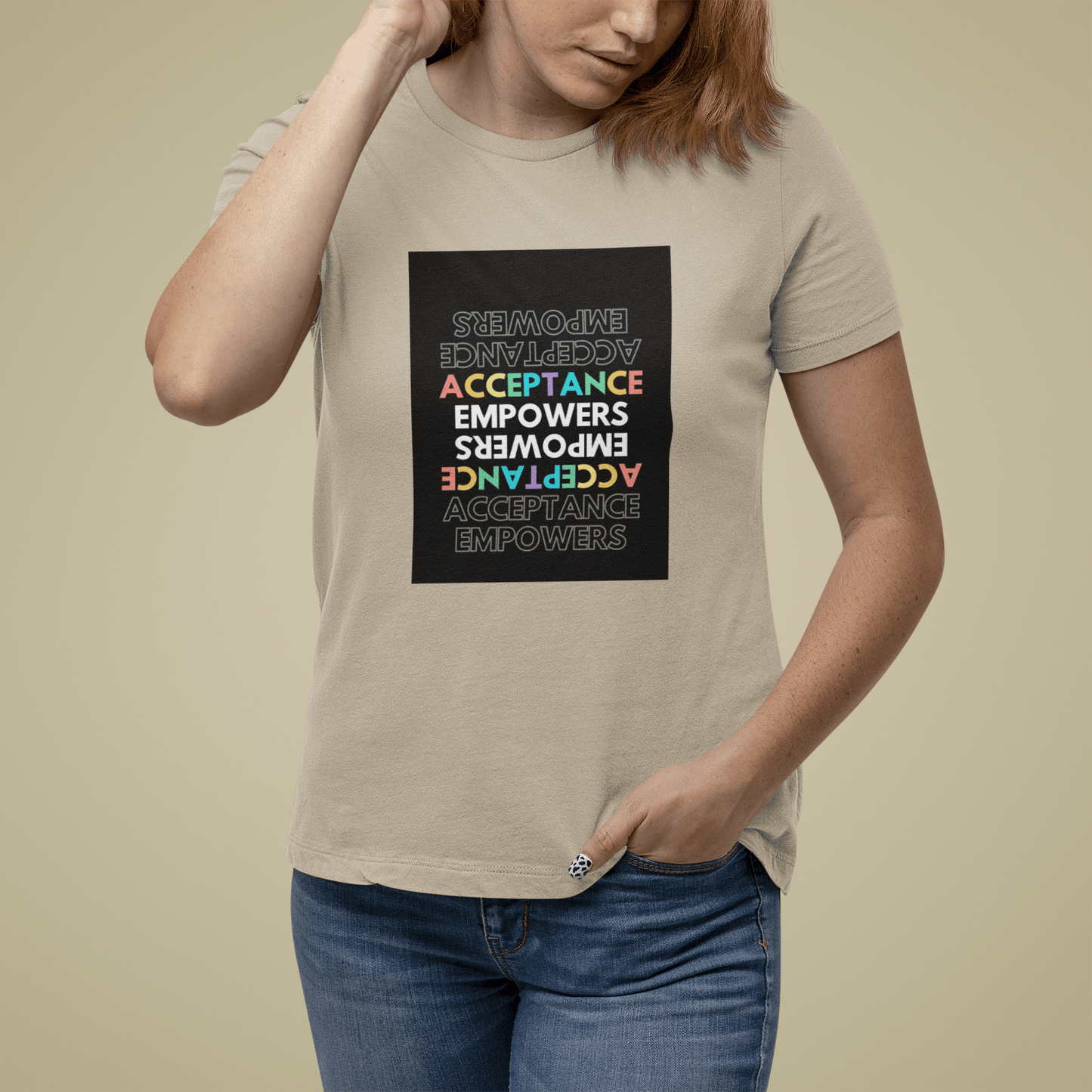 Accept Me Relaxed Tee