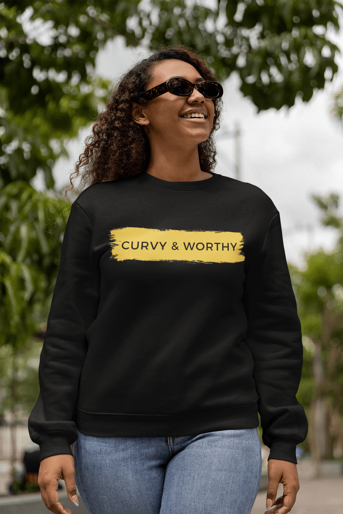 Curvy & Worthy Sweatshirt