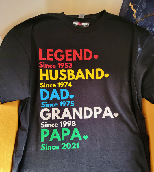 Legend Dad Shirt