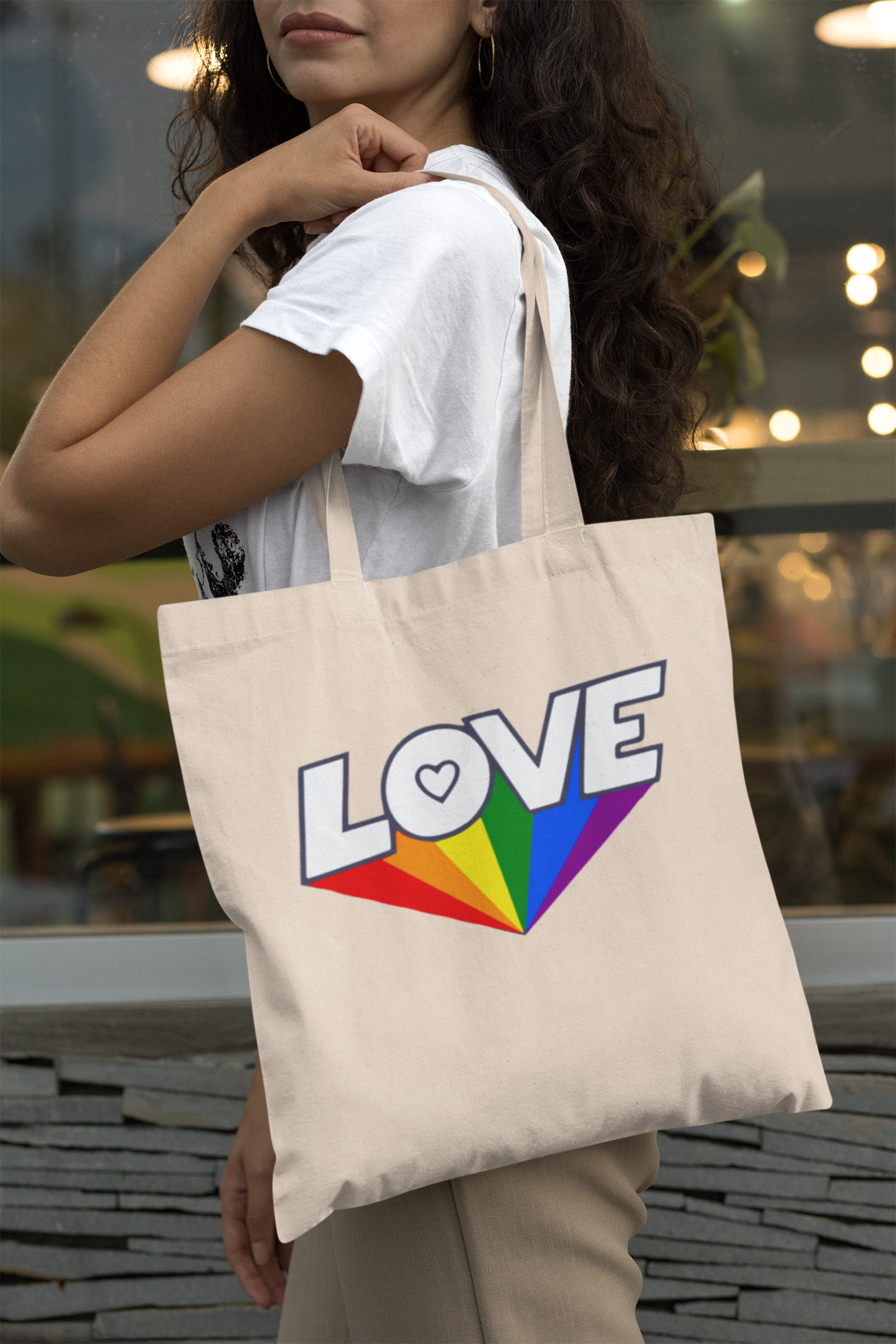 🌎 Love Tote Bag XLarge