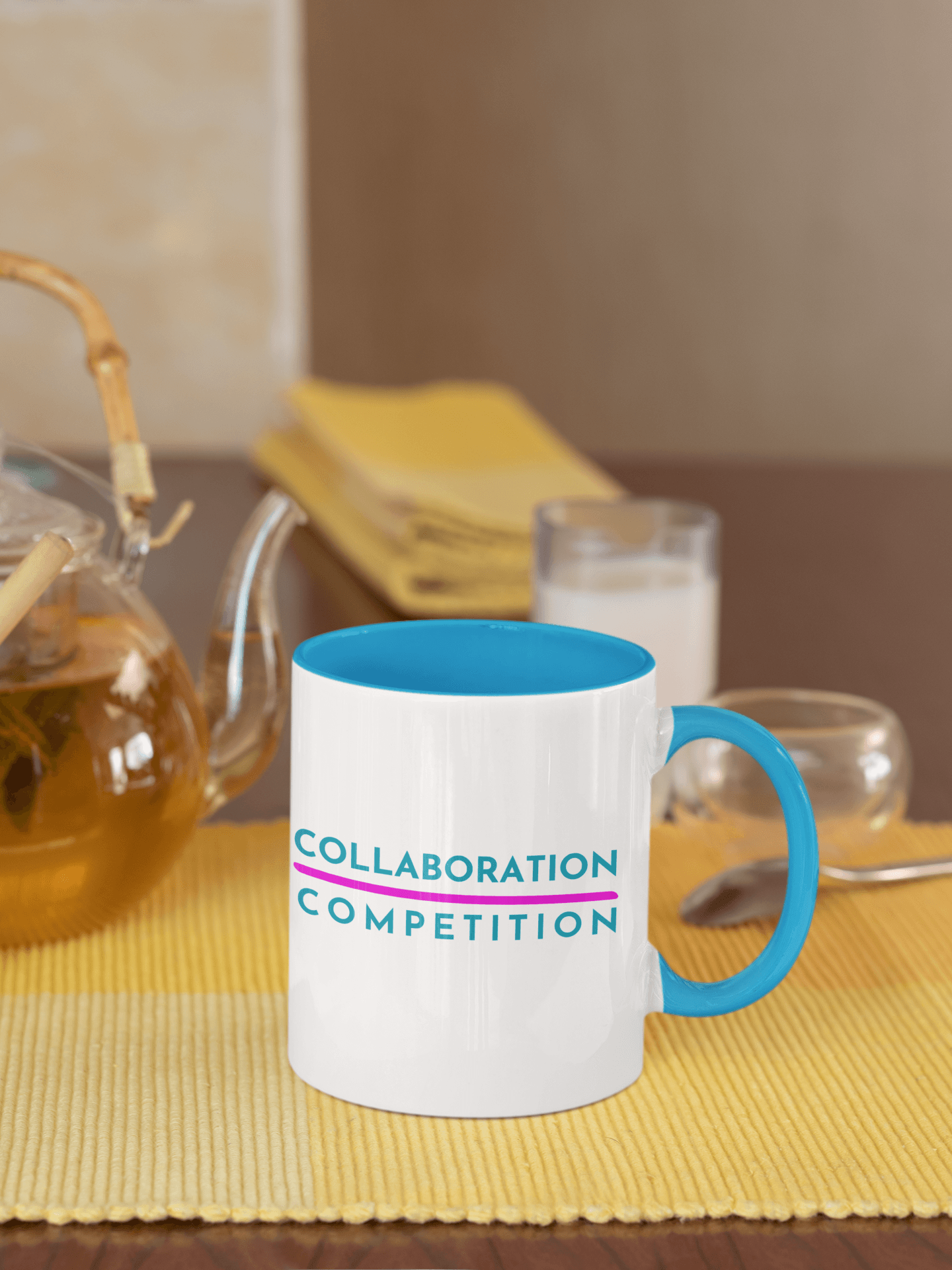 Collaboration Over Competition Mug