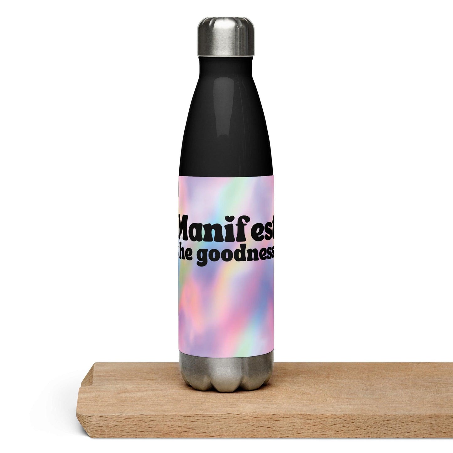Manifest the Goodness Stainless Steel Water Bottle