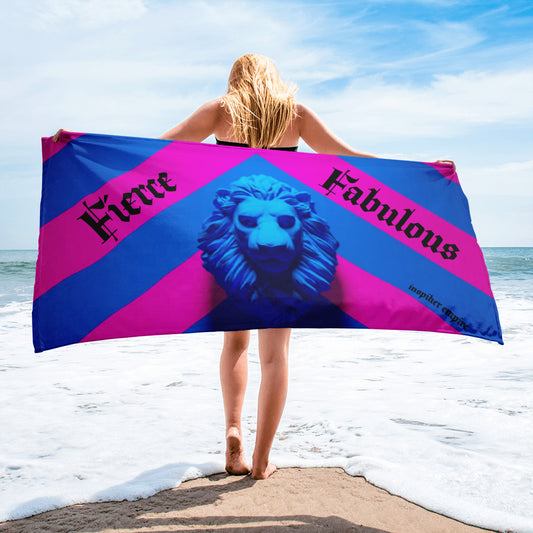 Fierce & Fabulous Towel 🦁