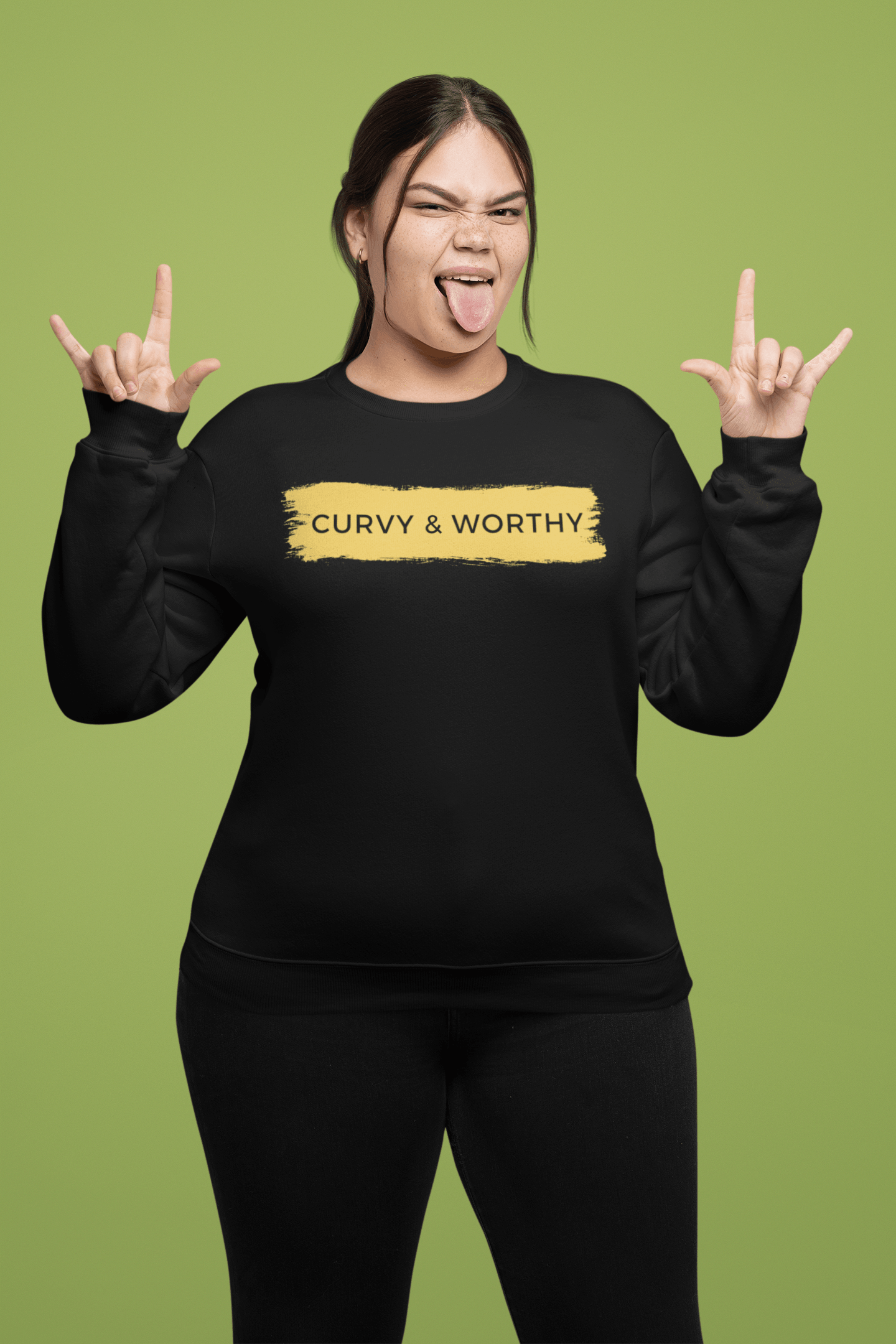 Curvy & Worthy Sweatshirt