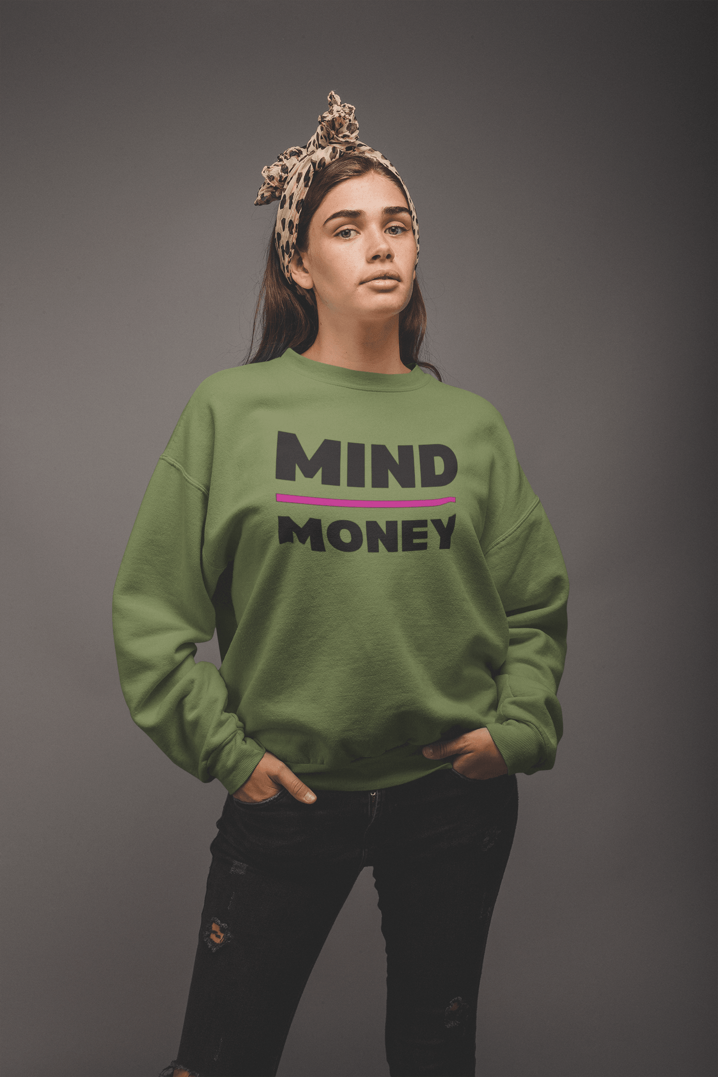 Money sweatshirt top