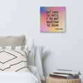 Don't Knock The Hustle Canvas