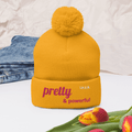 Pretty & Powerful Pom-Pom Beanie