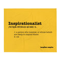 Inspirationalist Throw Blanket 🟨