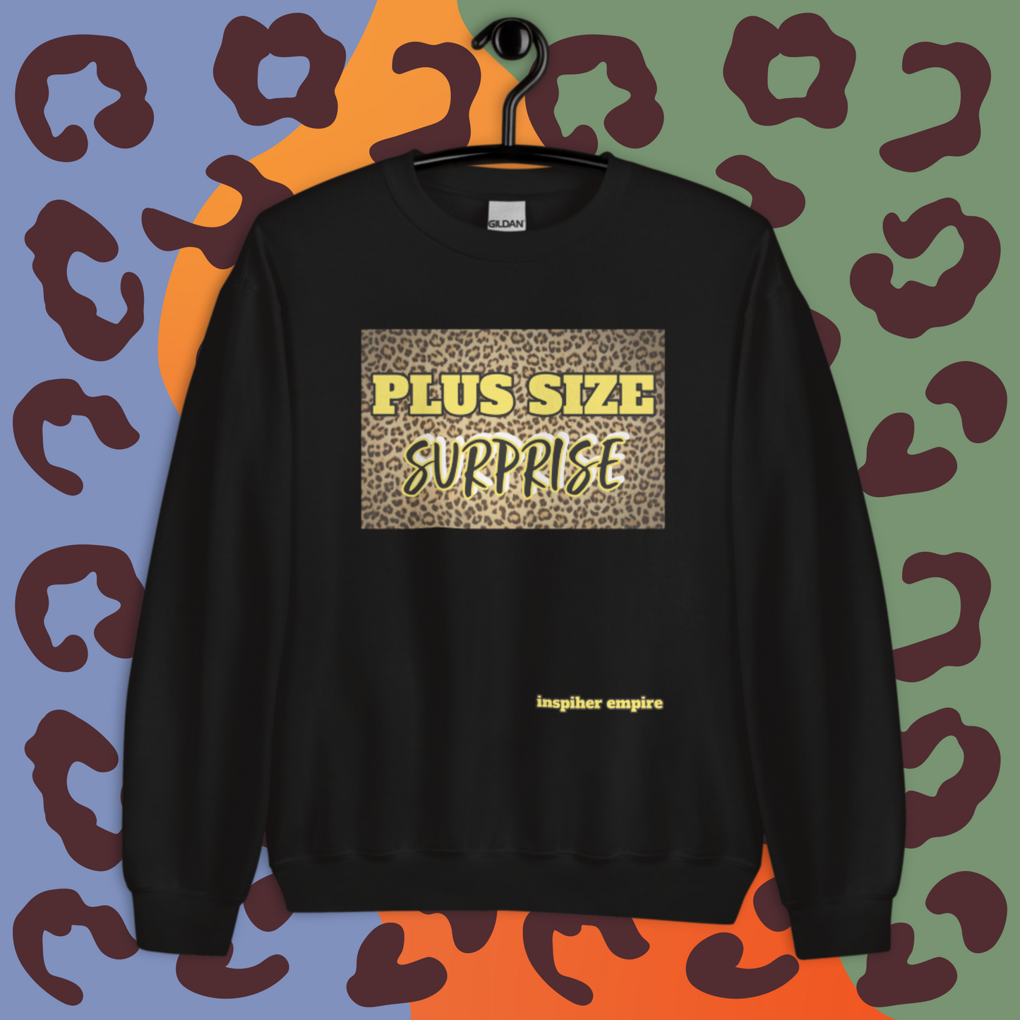 Plus Size Surprise Sweatshirt 🐆