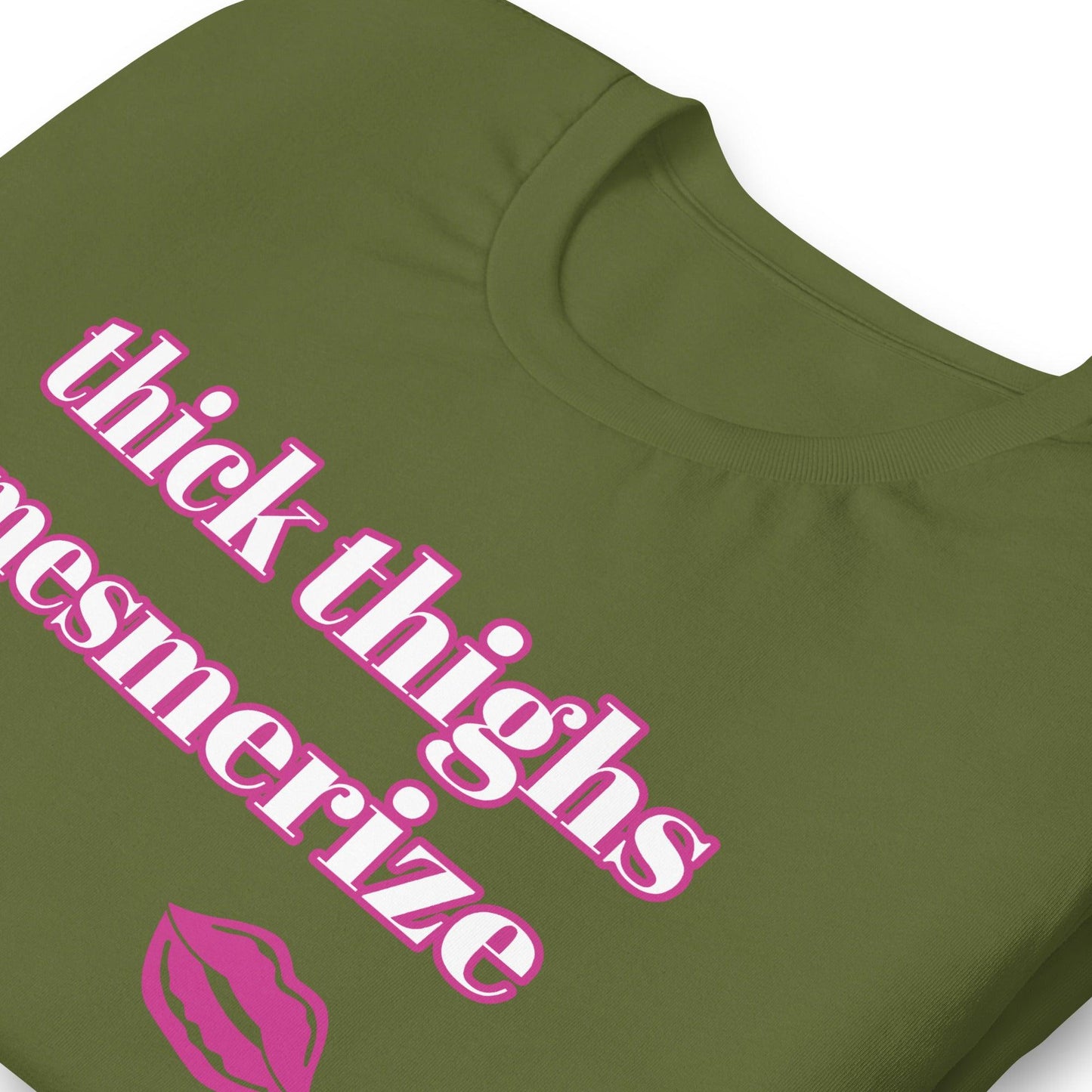 Thick Thighs Mesmerize Tee🍑