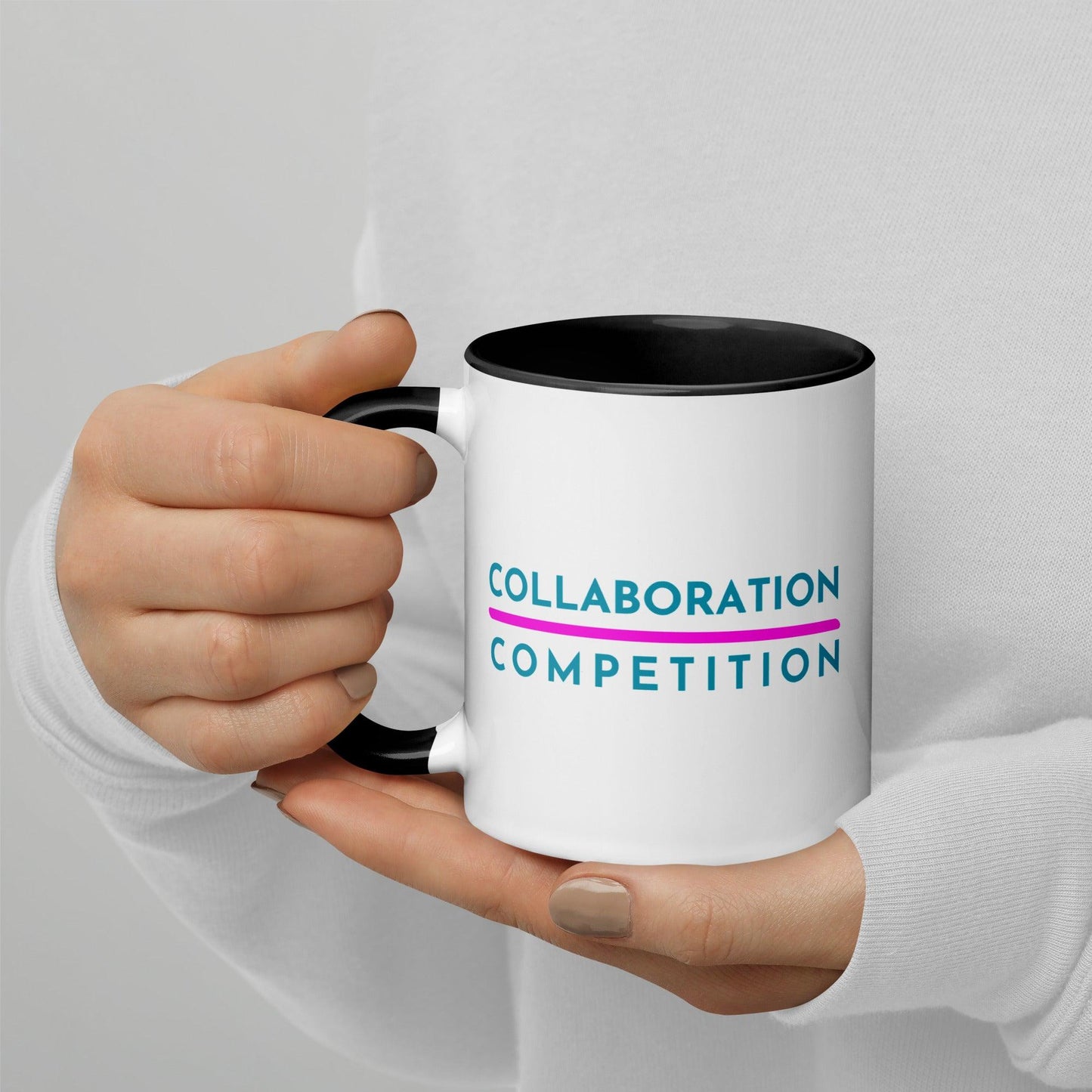 Collaboration Over Competition Mug
